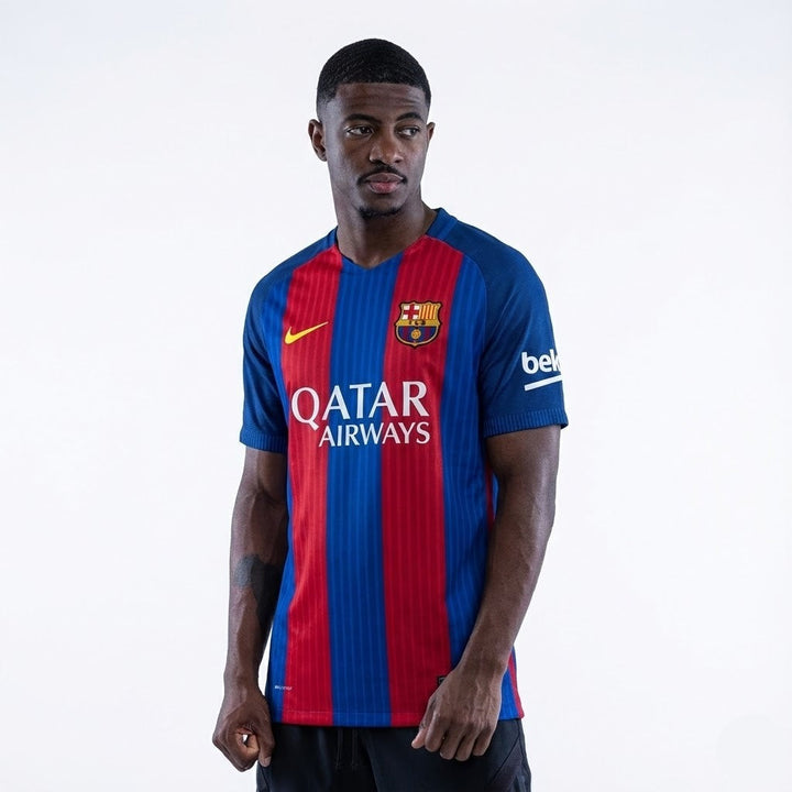 Camiseta Barcelona primera equipación 16/17 retro