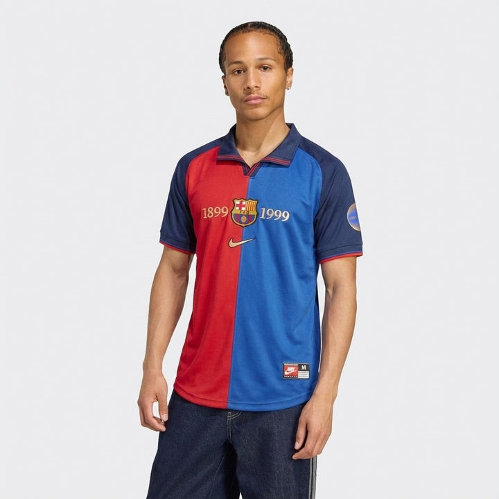 Camiseta Barcelona retro edición conmemorativa 100 años